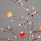4ft. Pre-Lit Artificial Valentine's Day Twig Tree with 48 Heart Shaped LED Lights and Red Berries